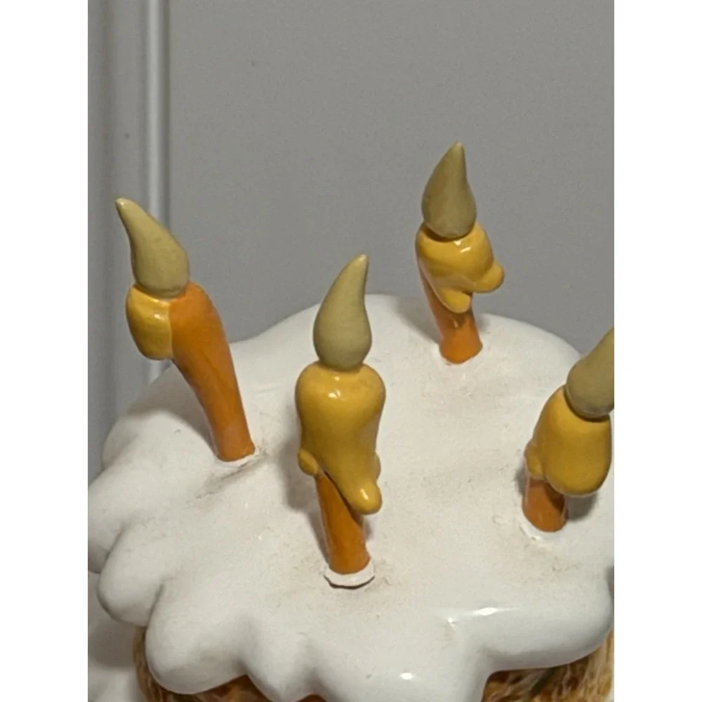 Vandor Dr Seuss 100th  Seussentennial Cat In Hat Cookie Jar‎ Birthday Cake Flaws